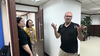 Visita al Centro dei Servizi di interpretariato della lingua dei segni di Seoul
