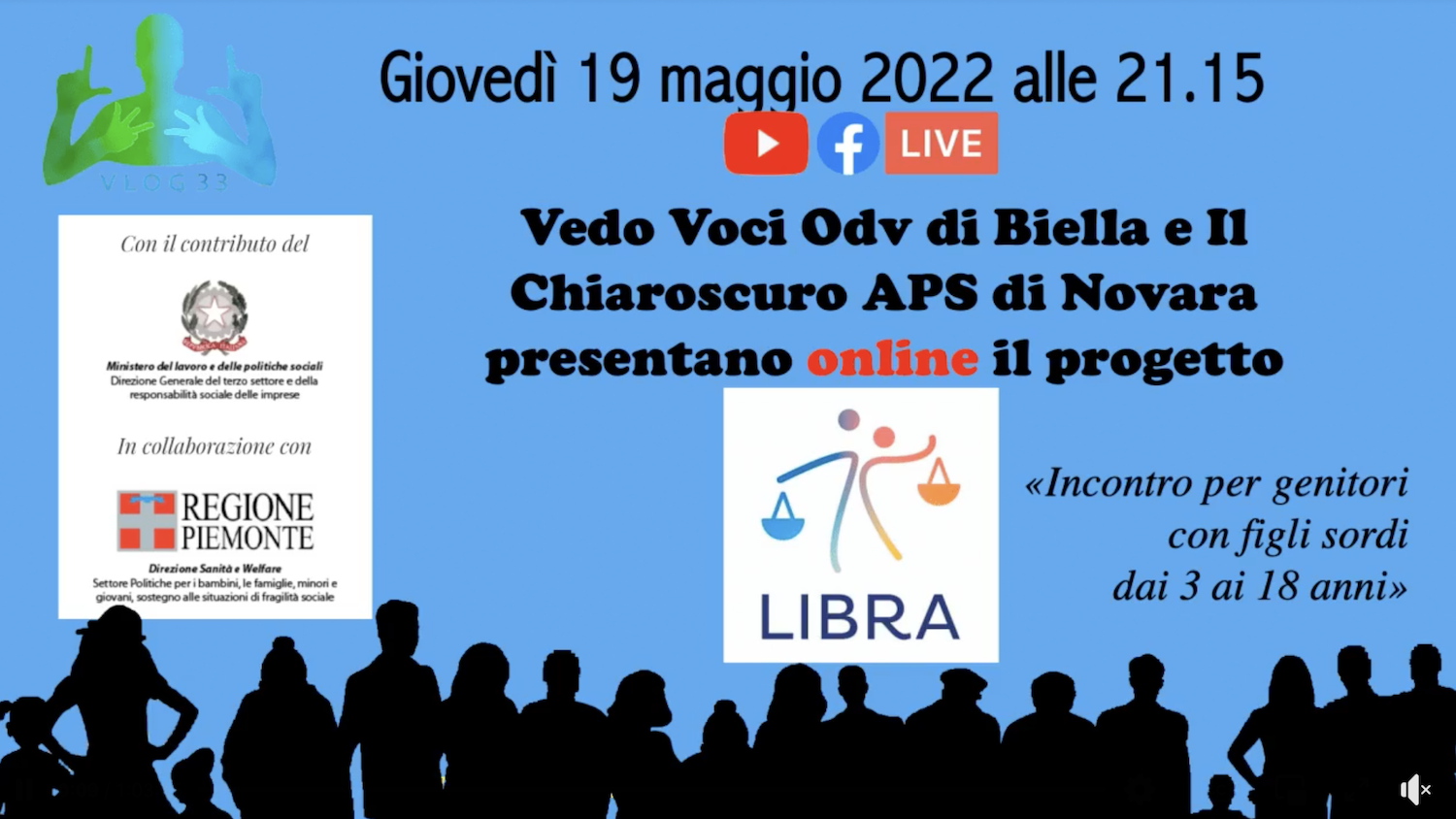 Vedo Voci e Il Chiaroscuro presentano online il progetto LIBRA – 19 maggio 2022